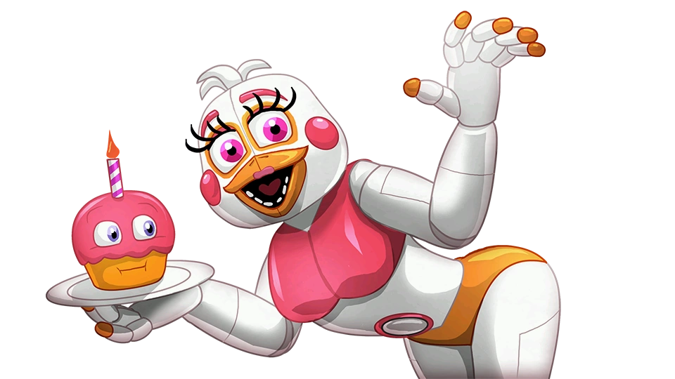 Funtime Chica posing