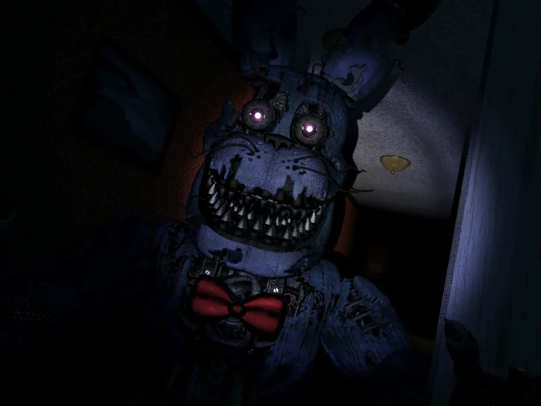 Nightmare Bonnie closeup