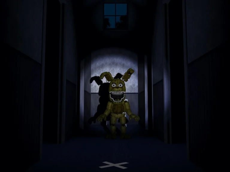 Plushtrap standing i hall