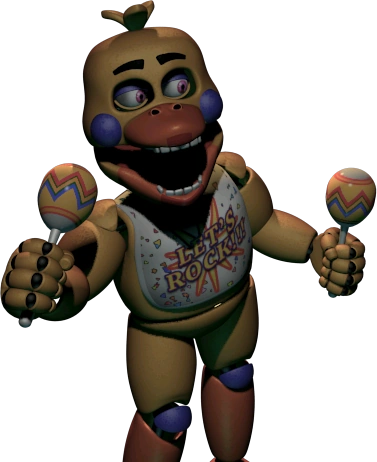 Rockstar Chica looking to the right