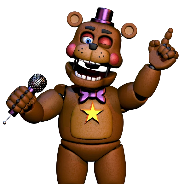 Rockstar Freddy closeup